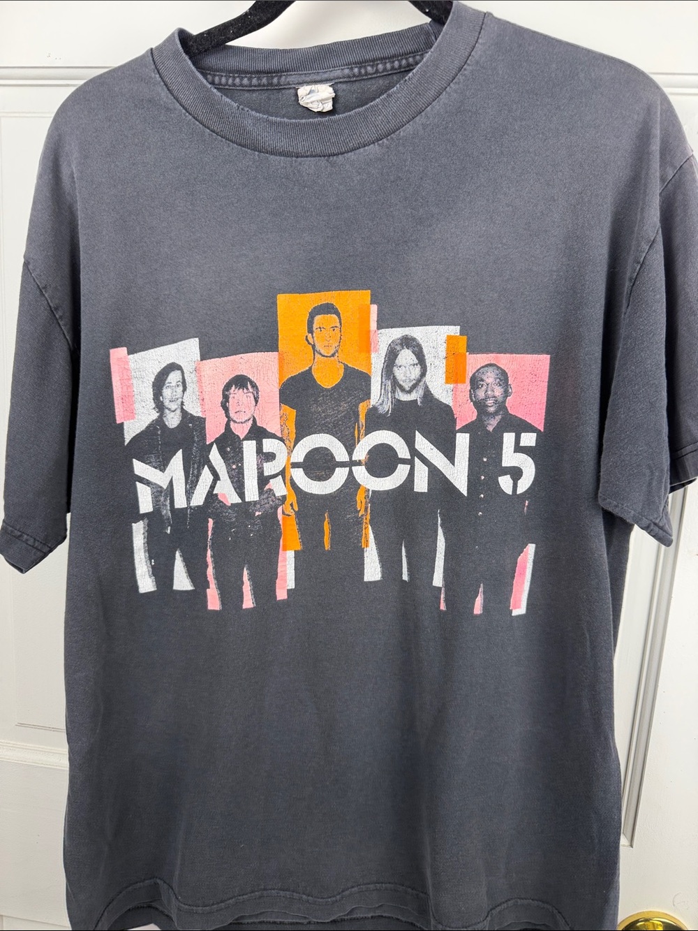 Maroon five  Band Tee - Charcoal Gray